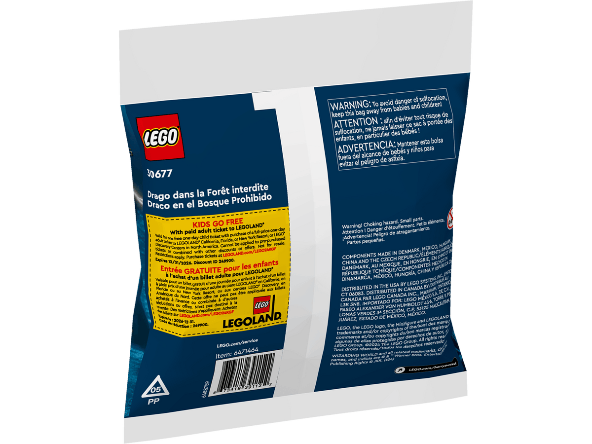 sealed polybag back - barcode/warnings, set number 30677