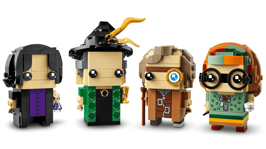 LEGO 40560 Professors of Hogwarts — characters from the front