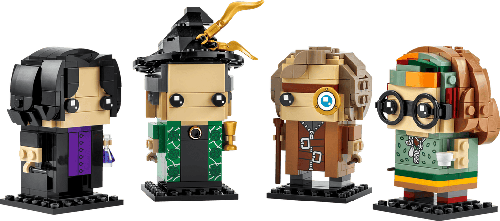 LEGO 40560 Professors of Hogwarts — the four brick-built characters