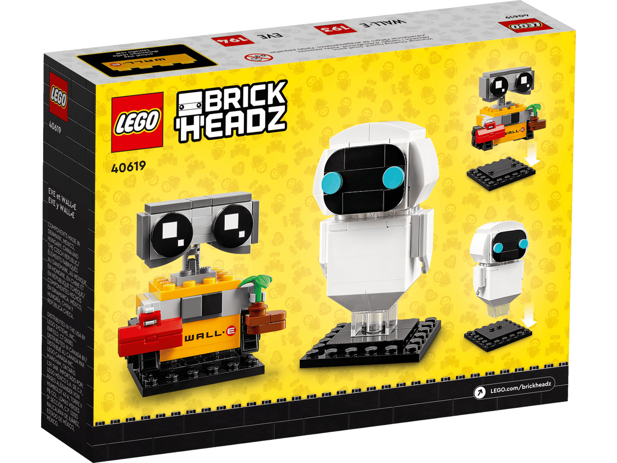 LEGO 40619 EVE & WALL-E — box front