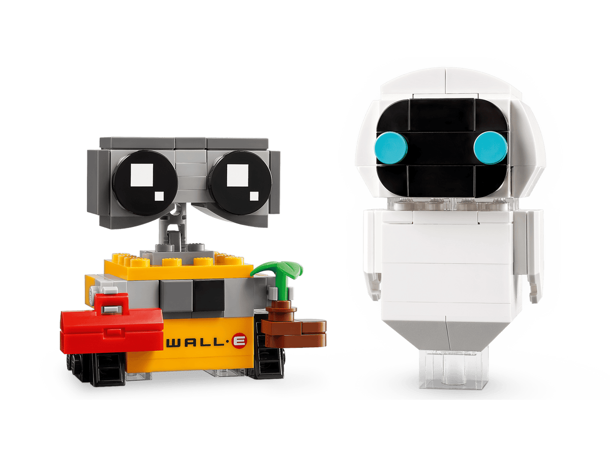 LEGO 40619 EVE & WALL-E — robots from the front