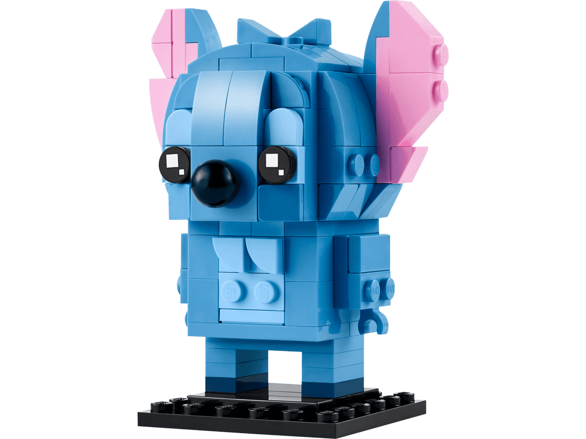 built Stitch BrickHeadz figure