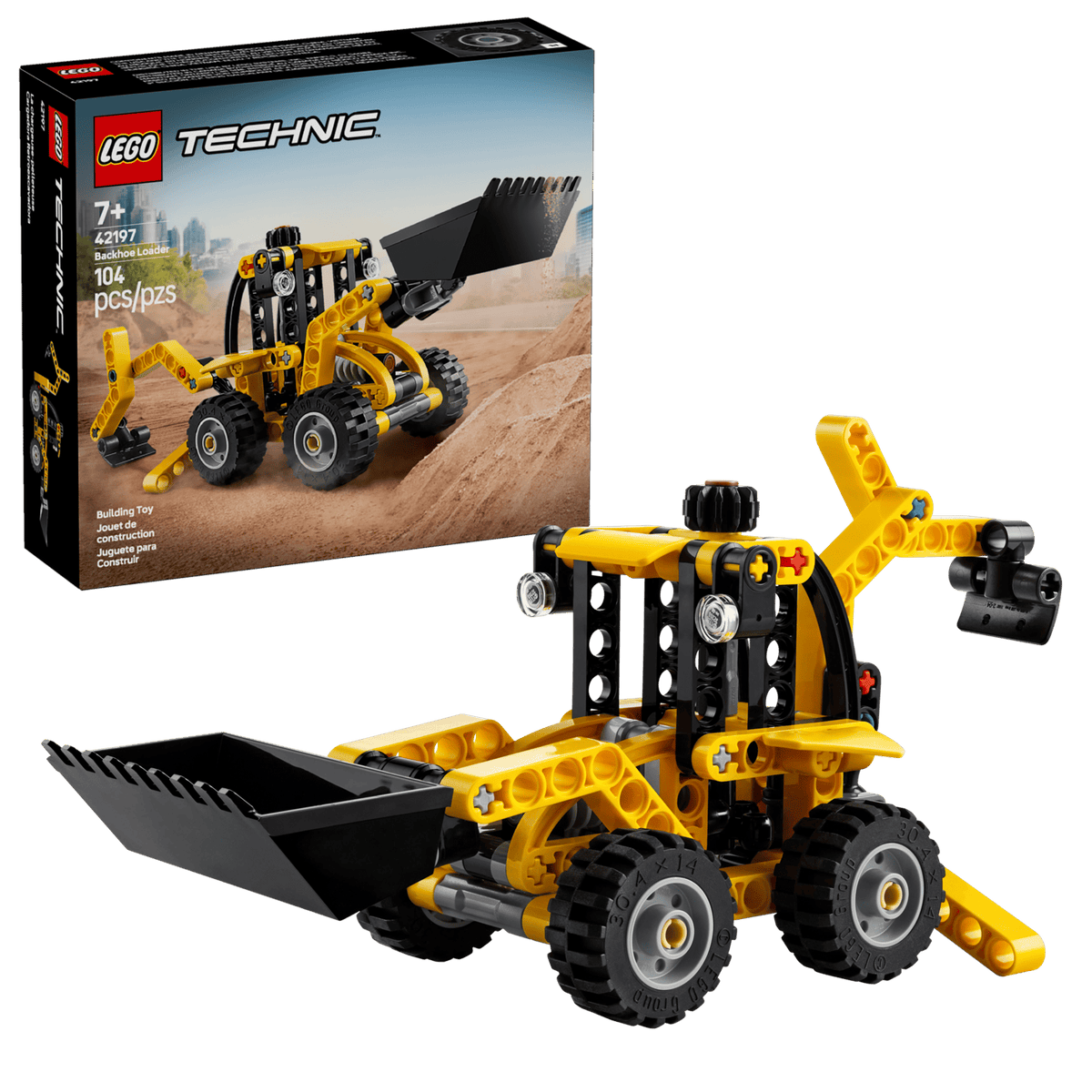 LEGO 42197 box and built model