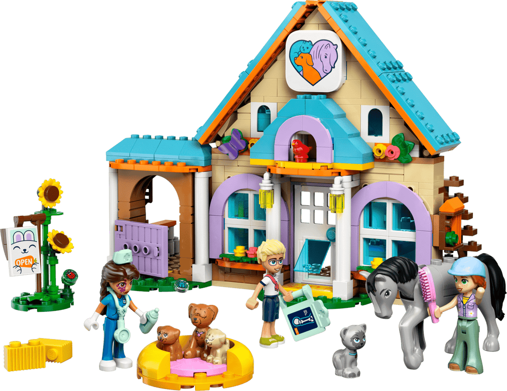built Horse and Pet Vet Clinic model