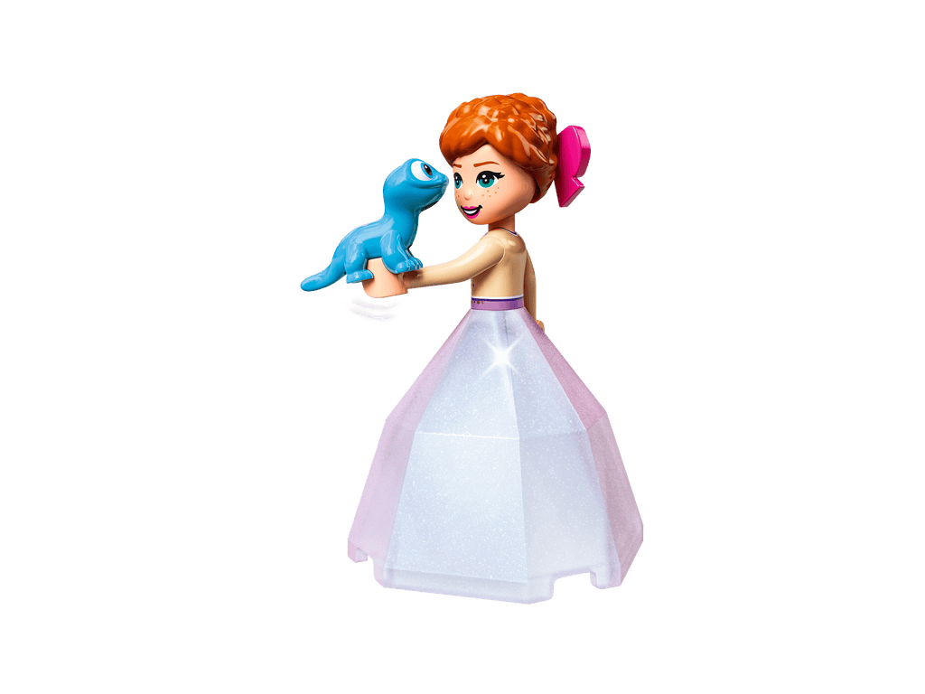 Anna mini-doll with Bruni the salamander