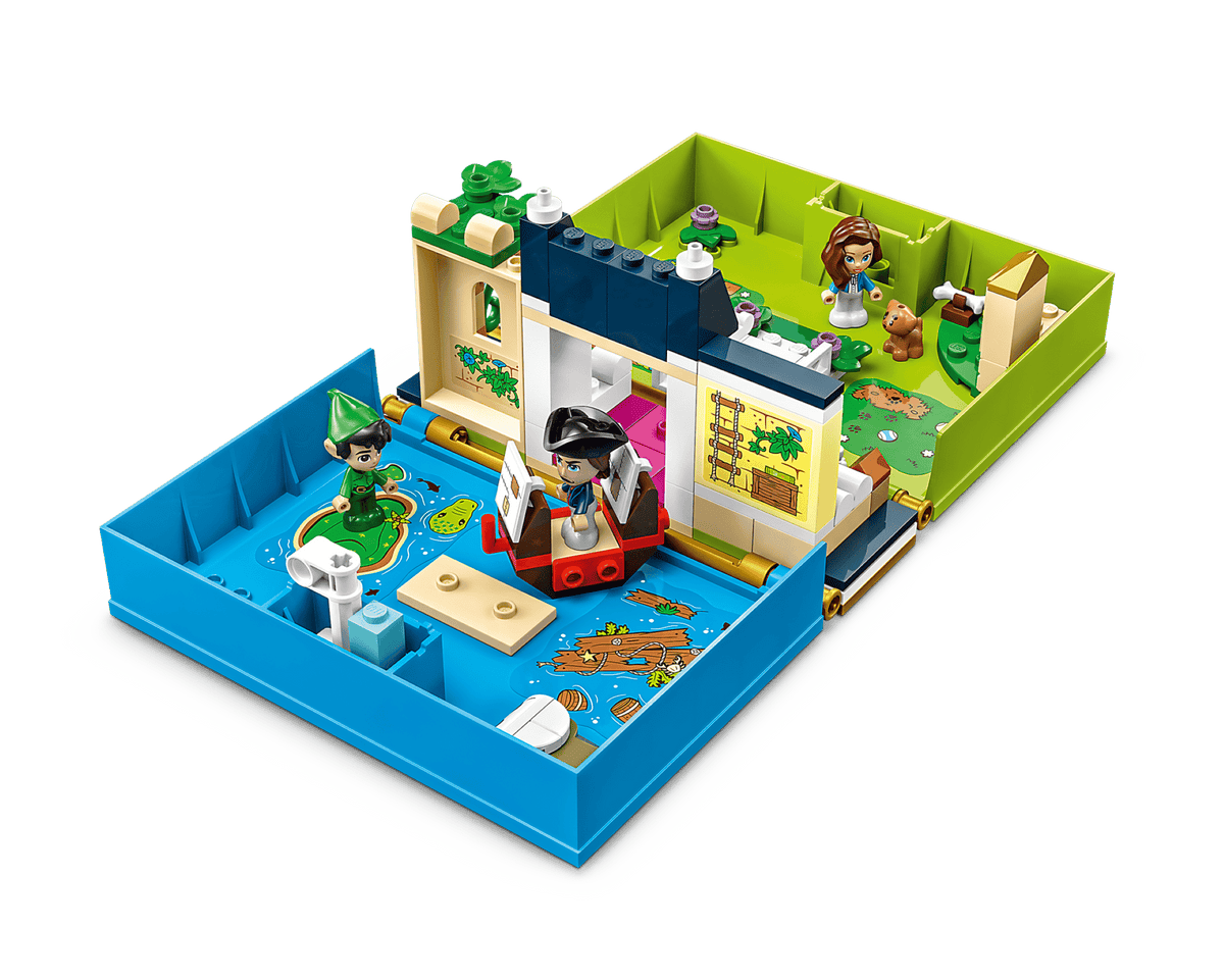 opened story book model render
