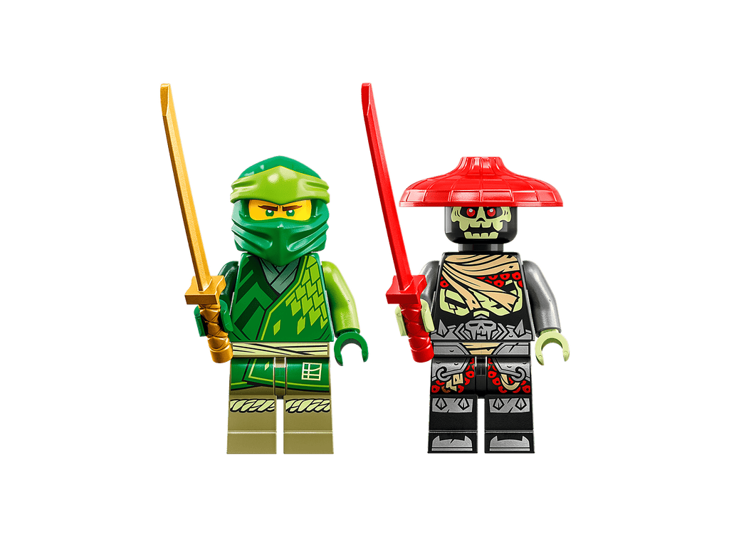 LEGO 71788 Lloyd's Ninja Street Bike — Lloyd and Bone Guard