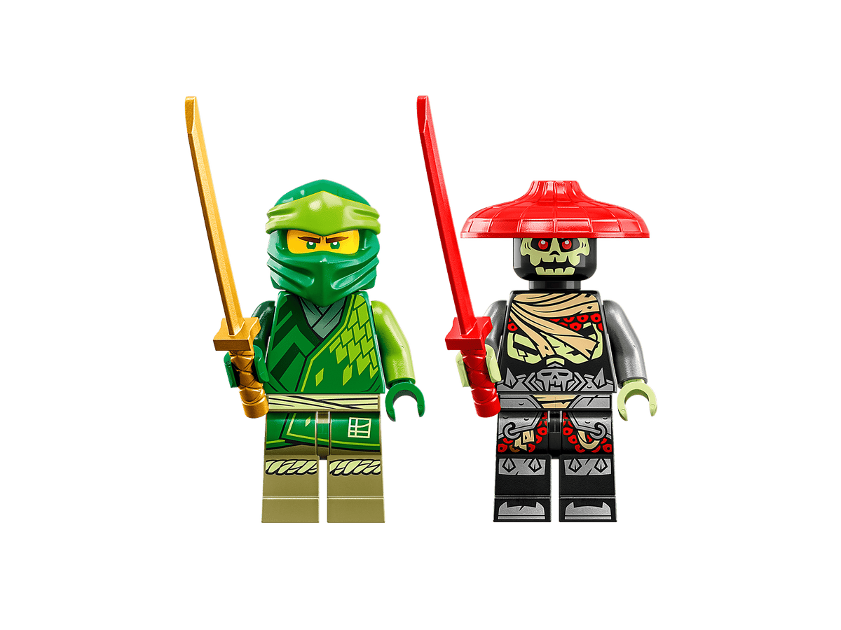 LEGO 71788 Lloyd's Ninja Street Bike — Lloyd and Bone Guard