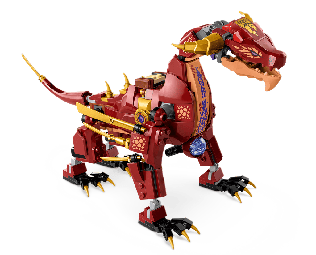 LEGO 71793 Heatwave Transforming Lava Dragon — peaceful mode
