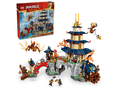 LEGO Tournament Temple City 71814 — front of the box and the built model