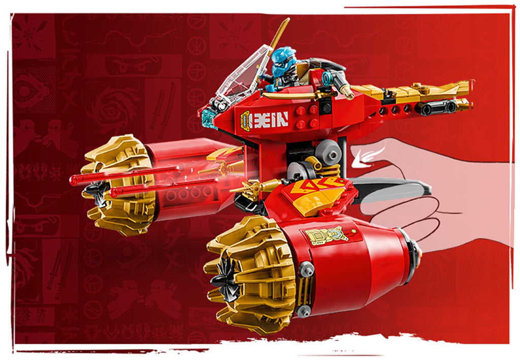 LEGO Kai's Mech Storm Rider 71830 — official LEGO product image 10