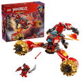 LEGO Kai's Mech Storm Rider 71830 — front of the box and the built model