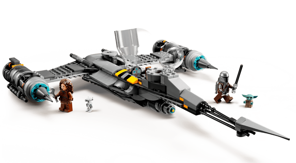 starfighter on plain background
