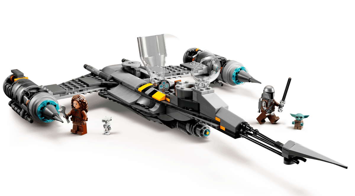 starfighter on plain background