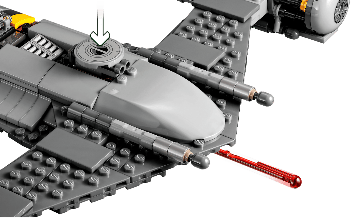 darksaber / storage detail
