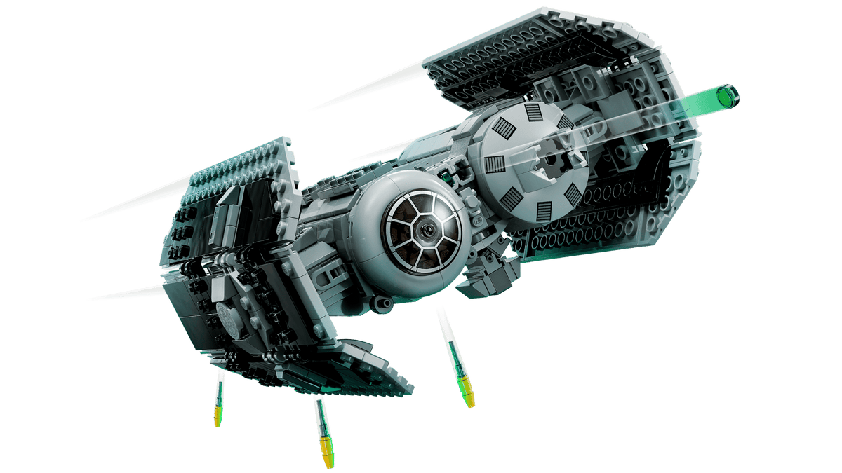 TIE Bomber in flight