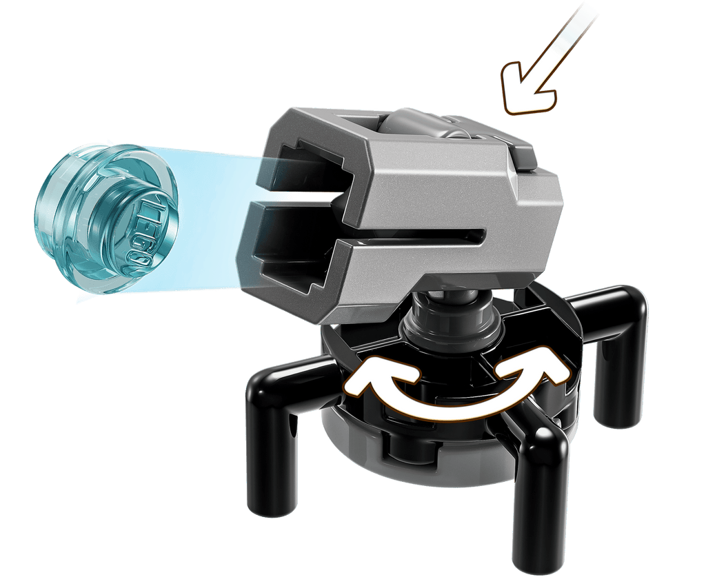 laser cannon / stud-shooter detail