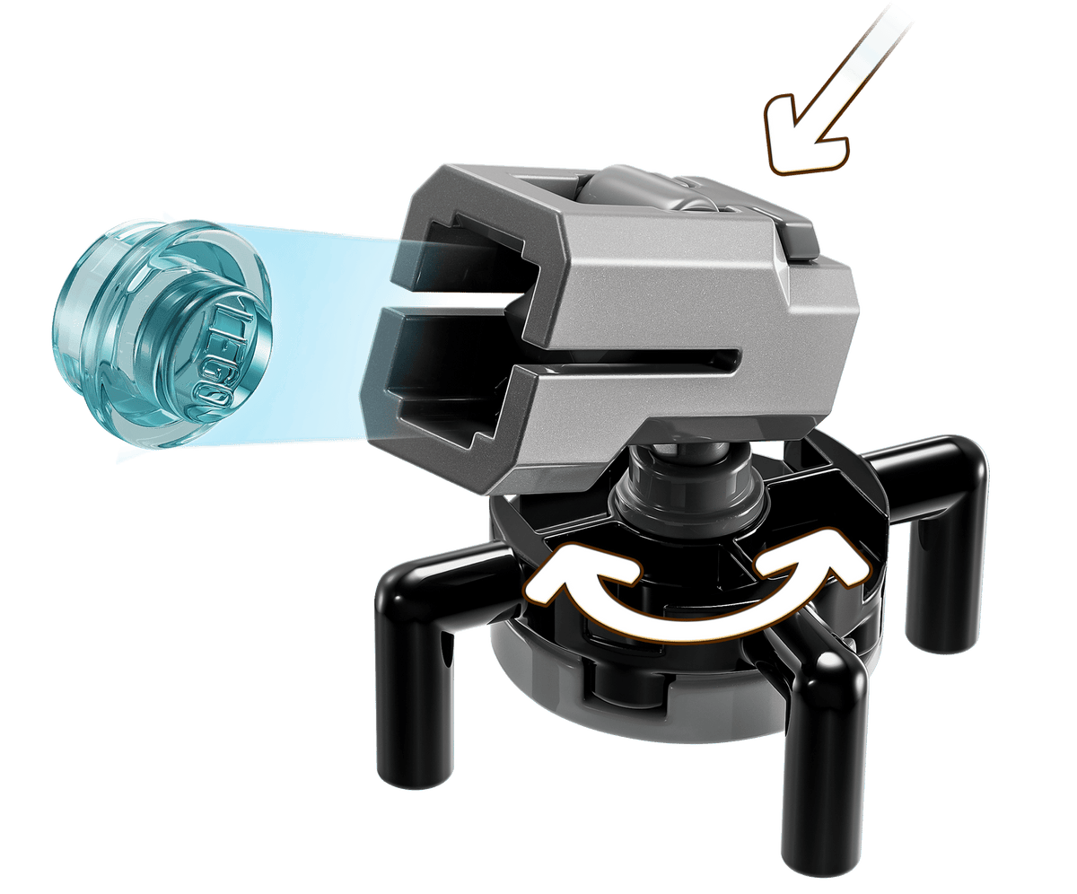 laser cannon / stud-shooter detail