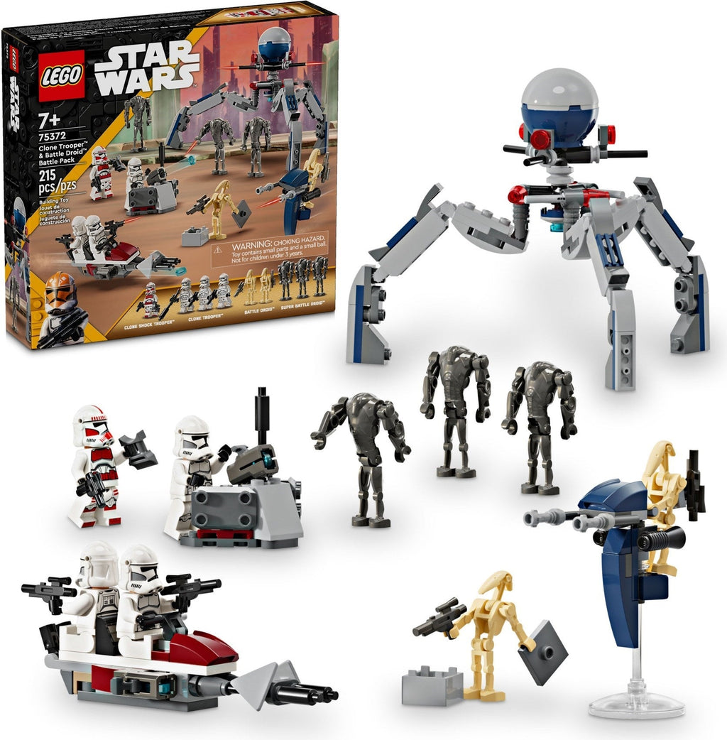 LEGO Star Wars 75372 Clone Trooper & Battle Droid Battle Pack