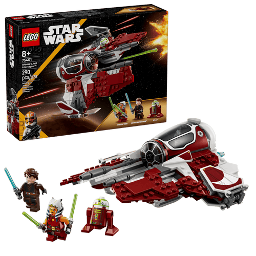 LEGO Ahsoka's Jedi Interceptor 75401 sealed box front