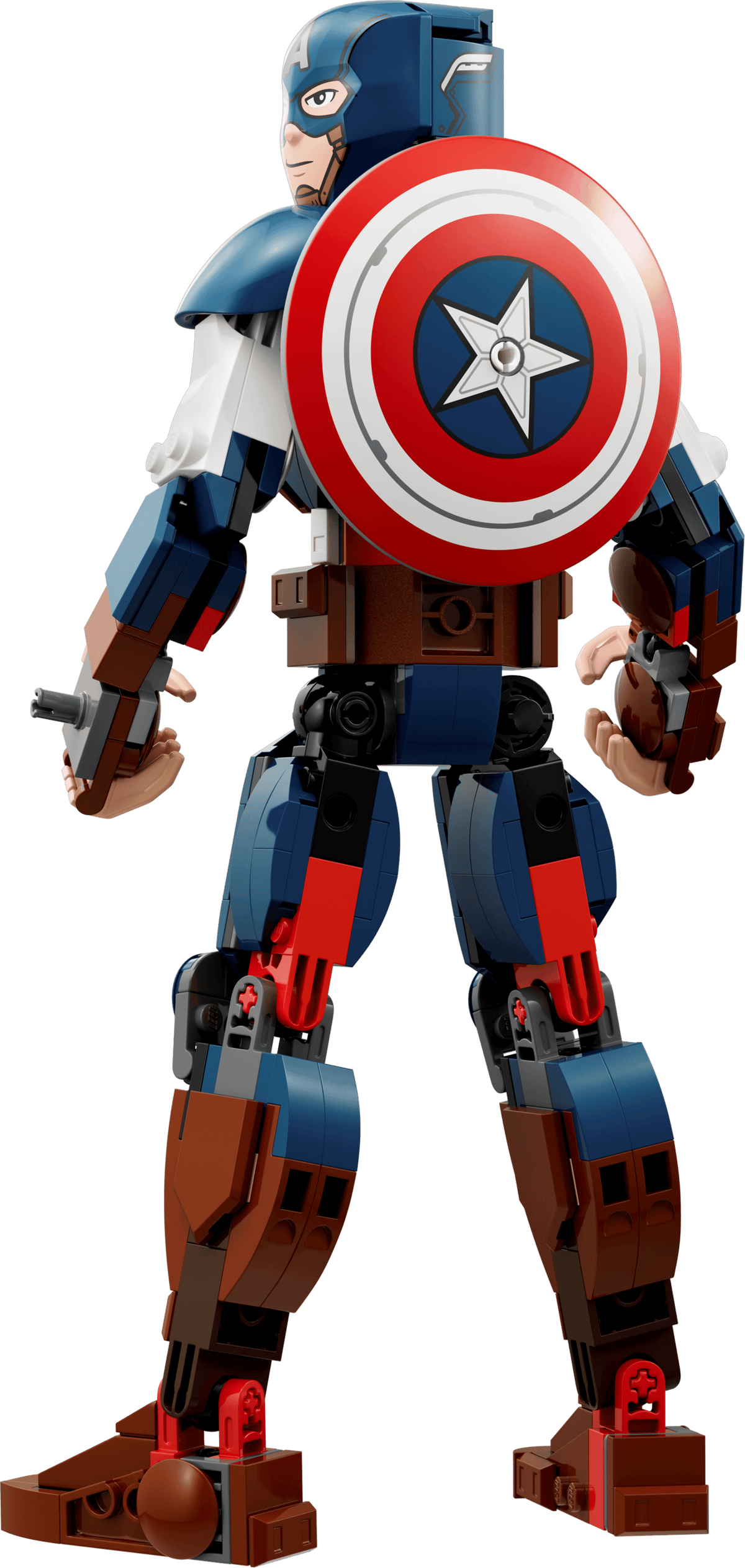 assembled model - LEGO Captain America Construction Figure 76258