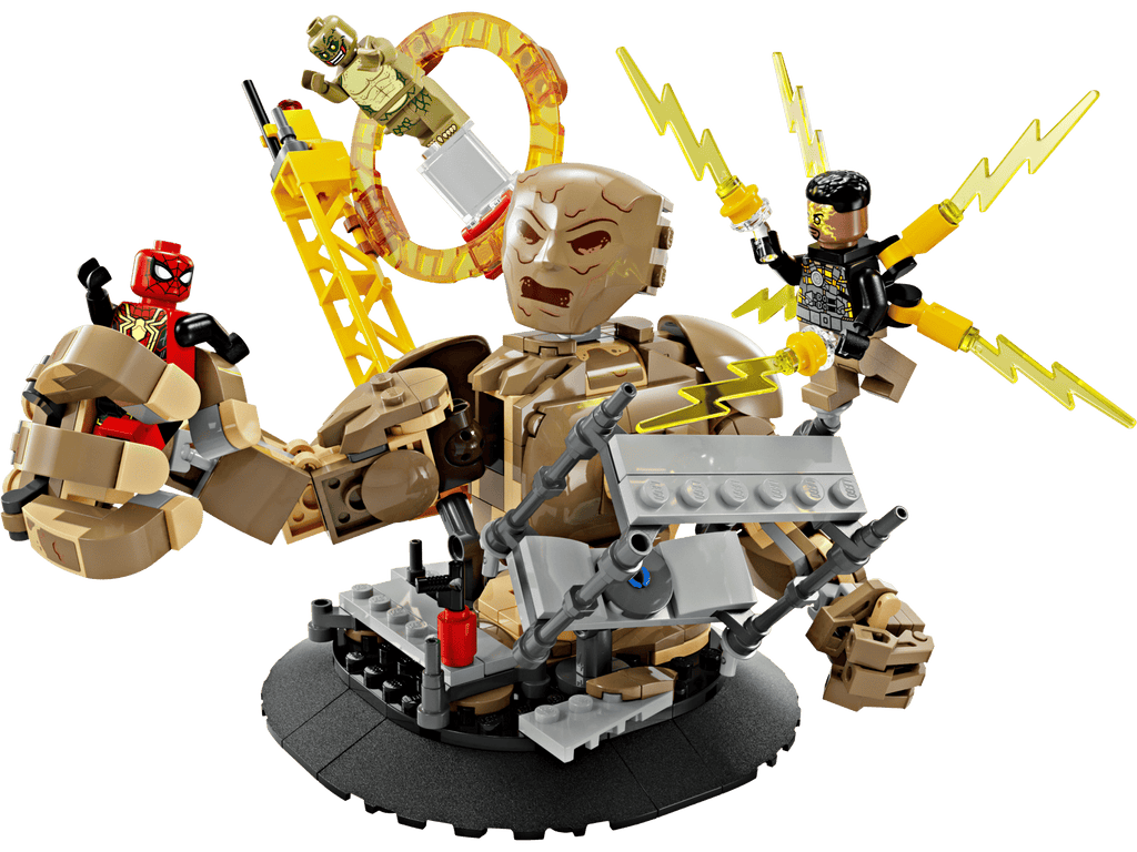 assembled model - LEGO Spider-Man vs. Sandman: Final Battle 76280