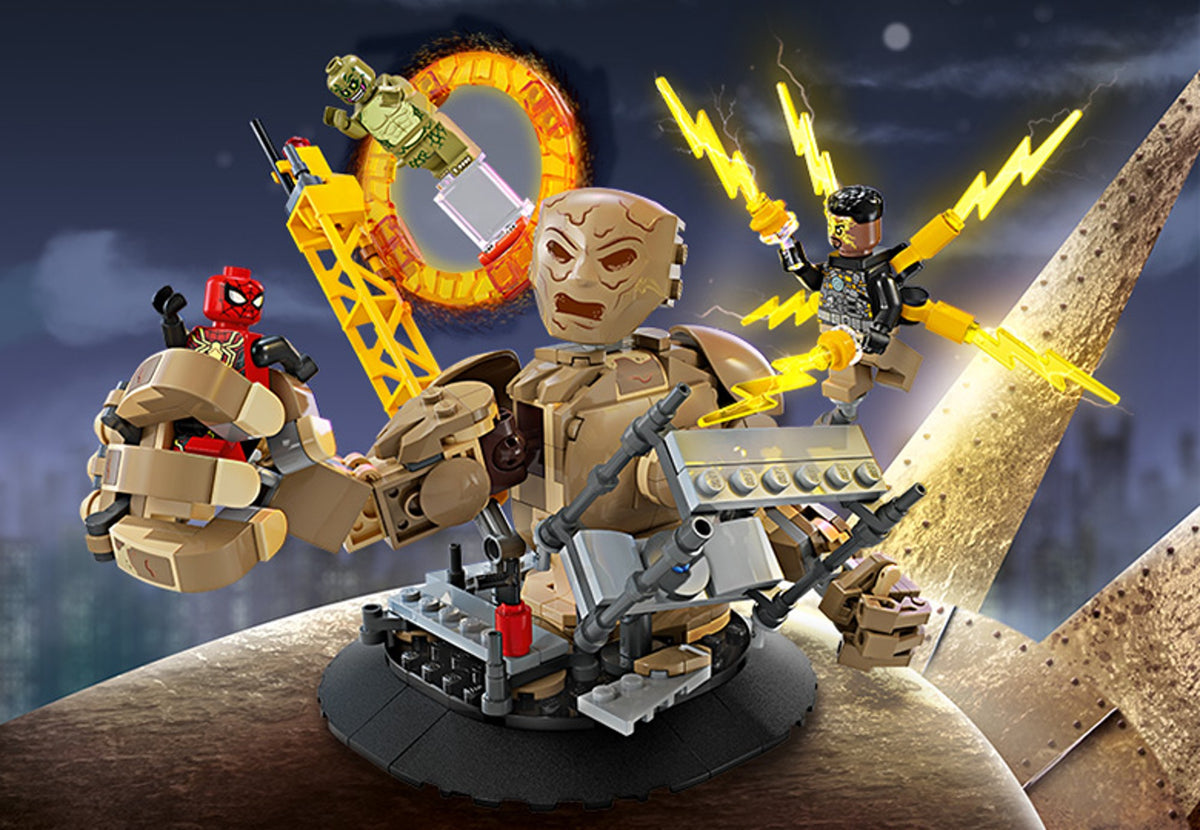 set detail image from the LEGO gallery - LEGO Spider-Man vs. Sandman: Final Battle 76280
