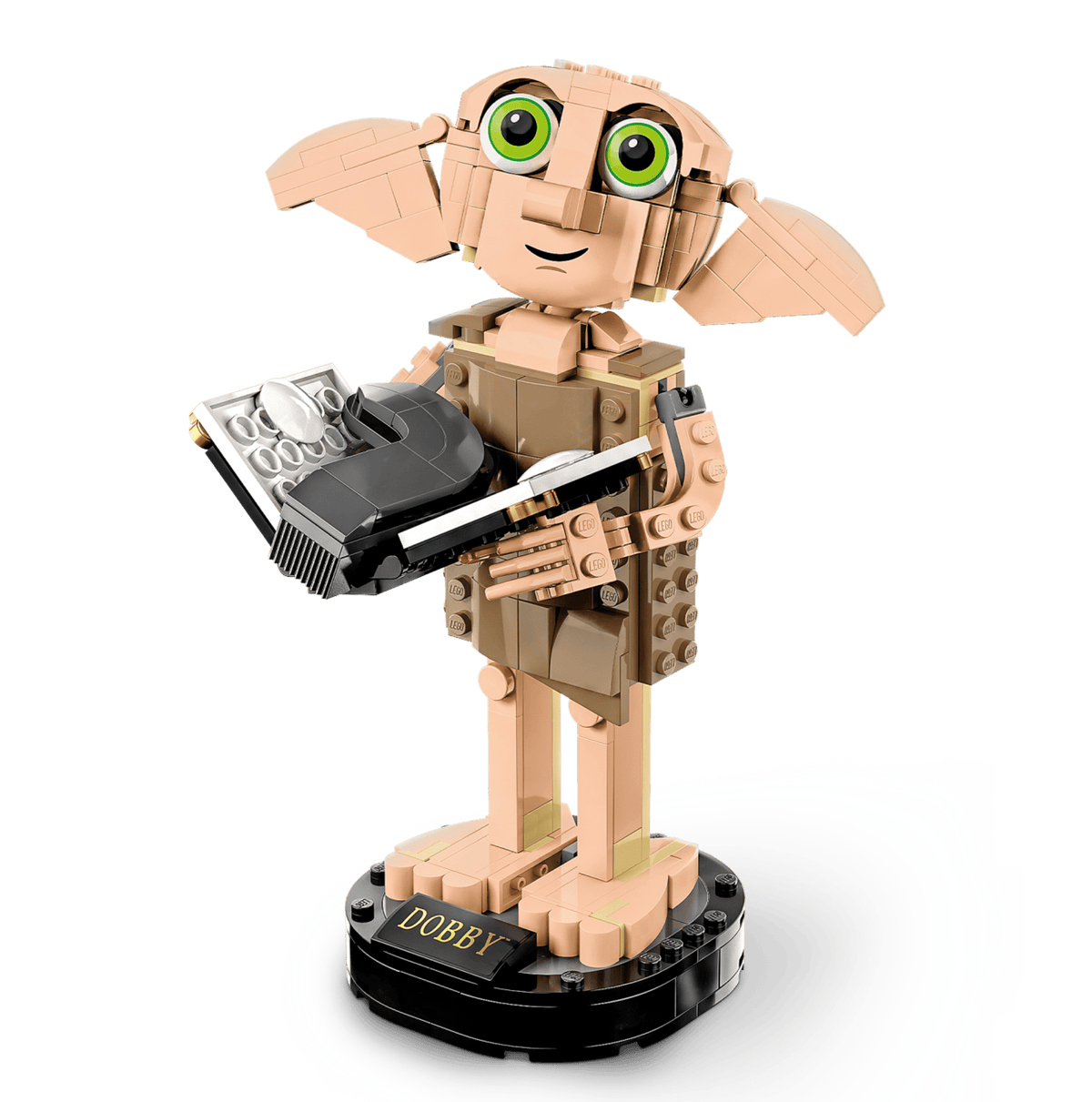 Dobby model on plain background