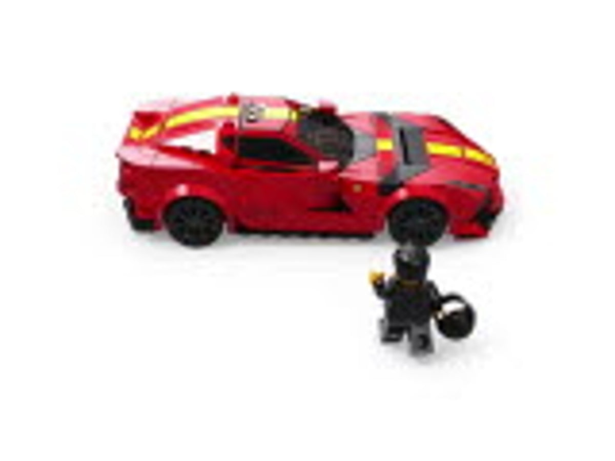 car with driver on white