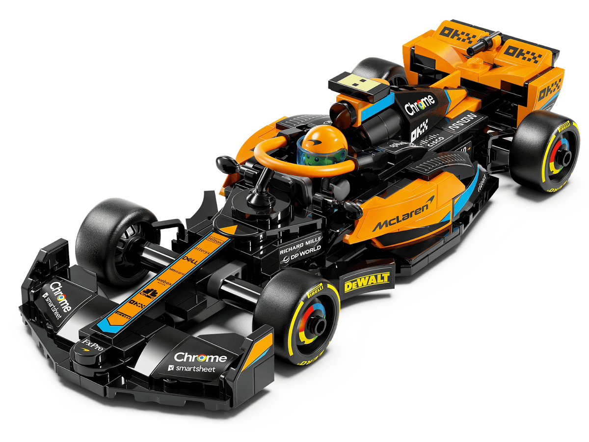 LEGO 2023 McLaren Formula 1 Car 76919 — official LEGO product image 2