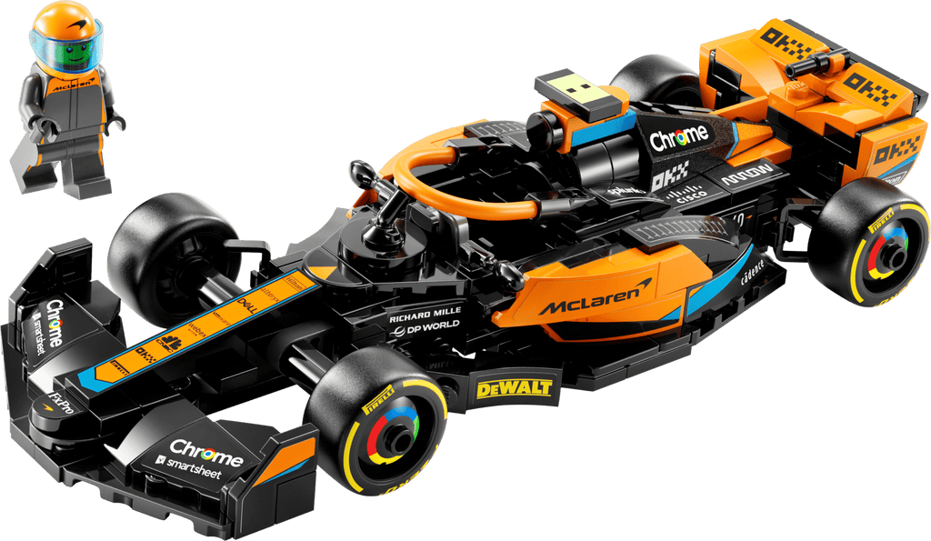 LEGO 2023 McLaren Formula 1 Car 76919 — official LEGO product image 1