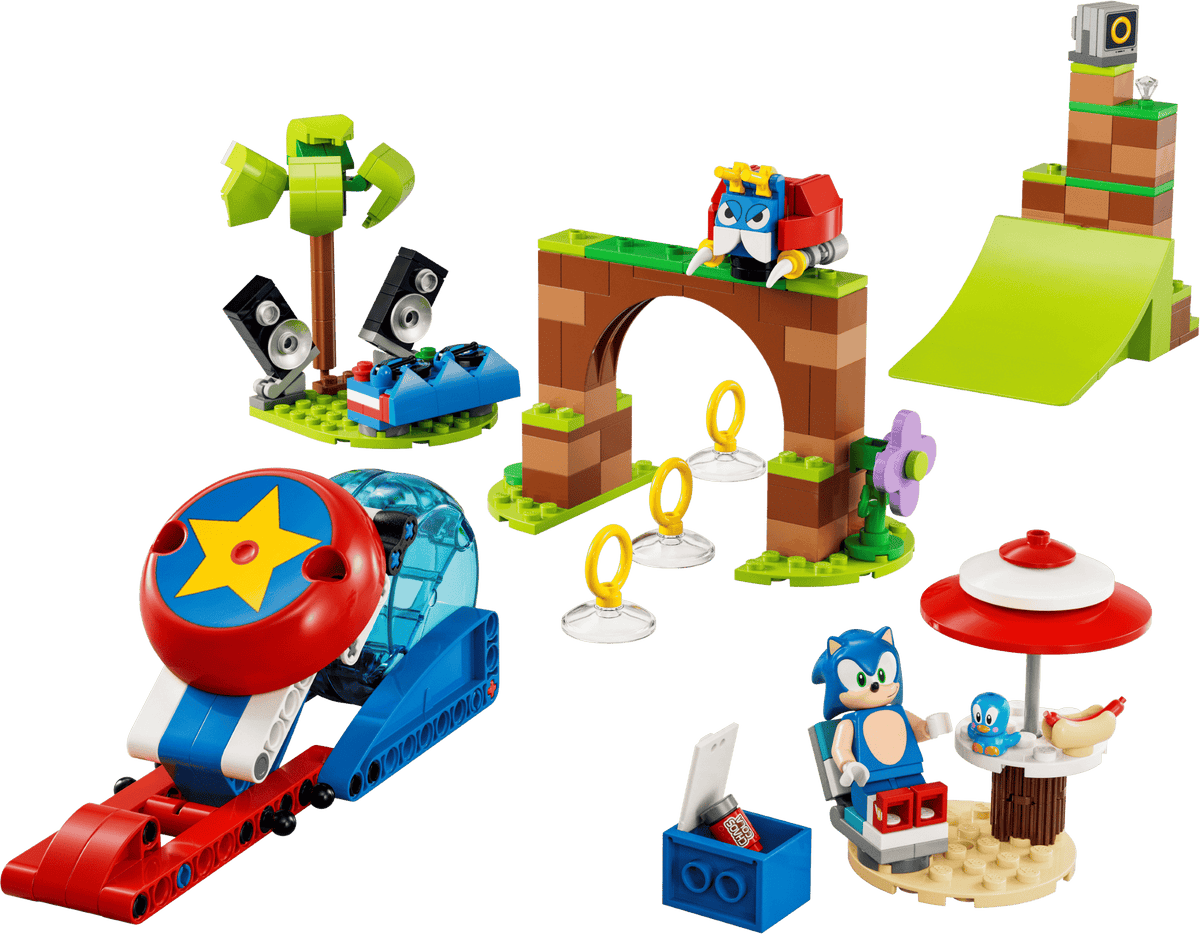 assembled model - LEGO Sonic's Speed Sphere Challenge 76990