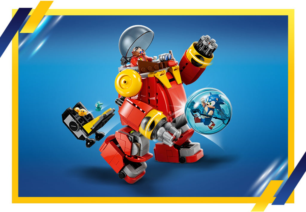 set detail image from the LEGO gallery - LEGO Sonic vs. Dr. Eggman's Death Egg Robot 76993
