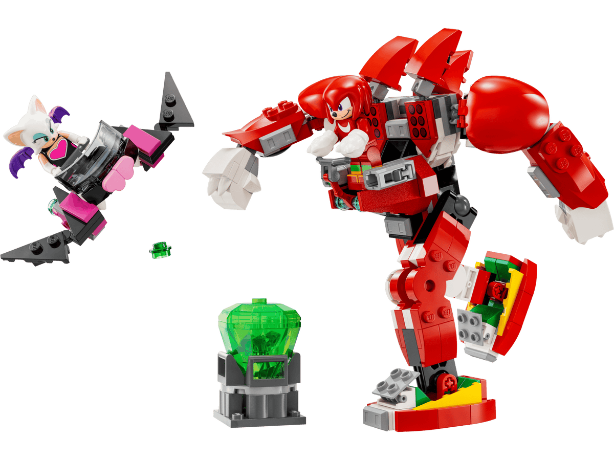 assembled model - LEGO Knuckles' Guardian Mech 76996