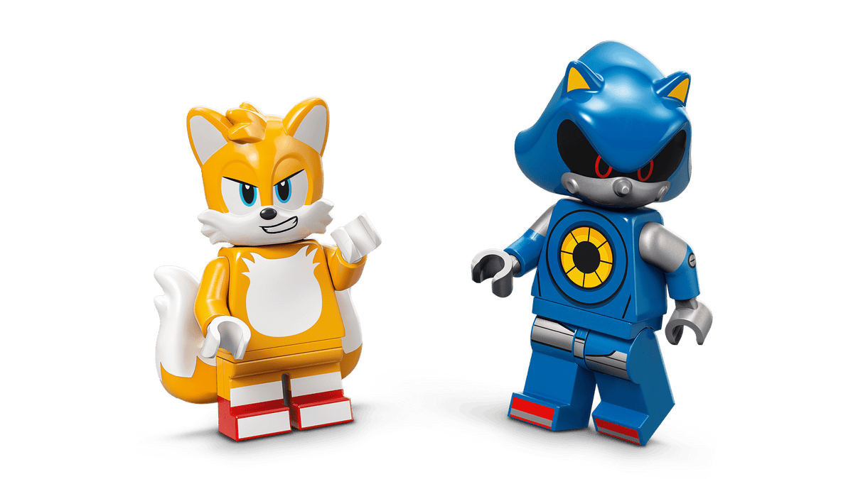 77002 Tails and Metal Sonic minifigures