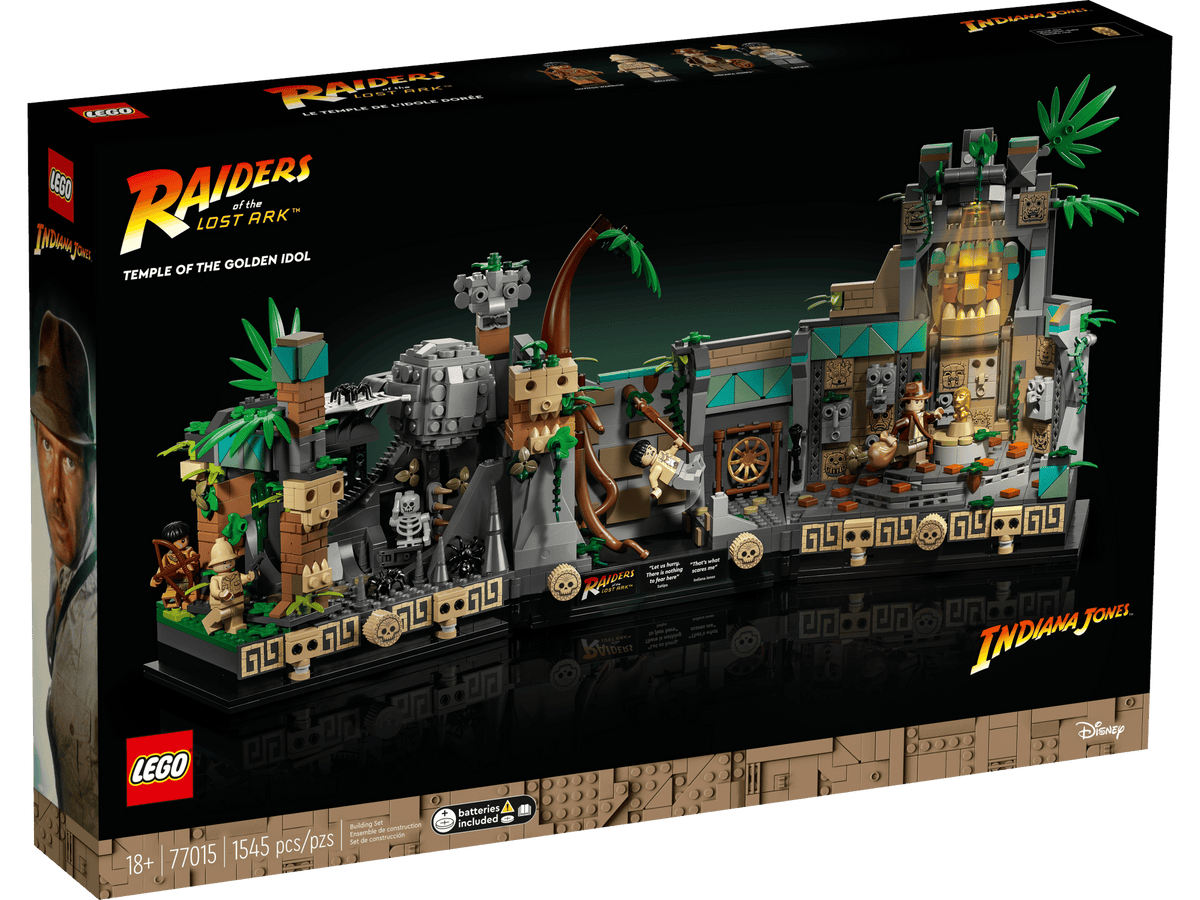 LEGO 77015 Temple of the Golden Idol — box front