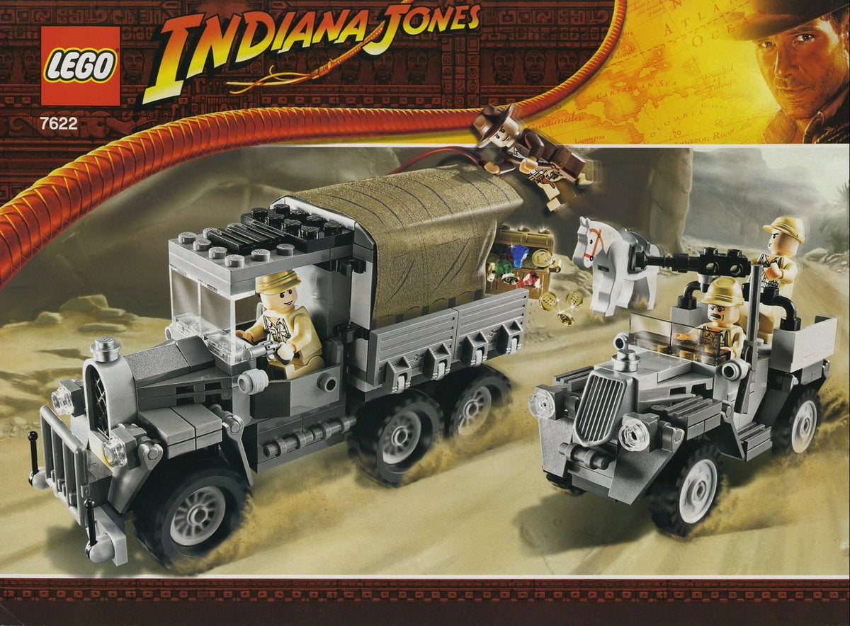 LEGO Race for the Stolen Treasure 7622 sealed box front