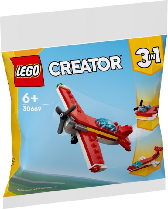LEGO Iconic Red Plane 30669